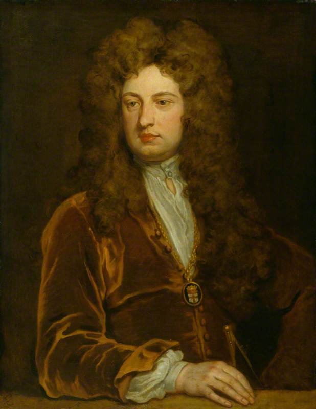 Kneller, Godfrey, 1646-1723; Sir John Vanbrugh